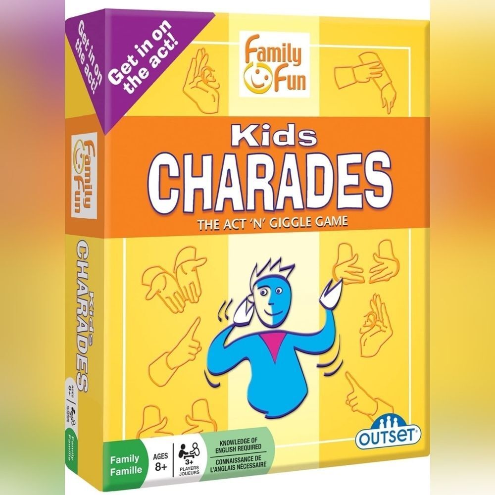 🔸️Vintage Charades for Kids 2004 Edition Game